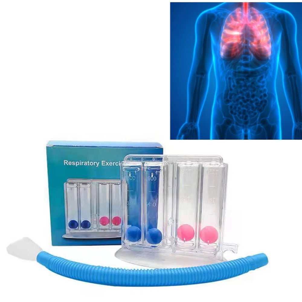 4 Balls Respiratory Exerciser Deep Breathing Exerciser Breath Exercise